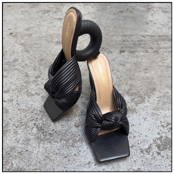 Lemonade Akira The Hamptons Round Heel Sandal W 7.5 - Picture 1 of 6